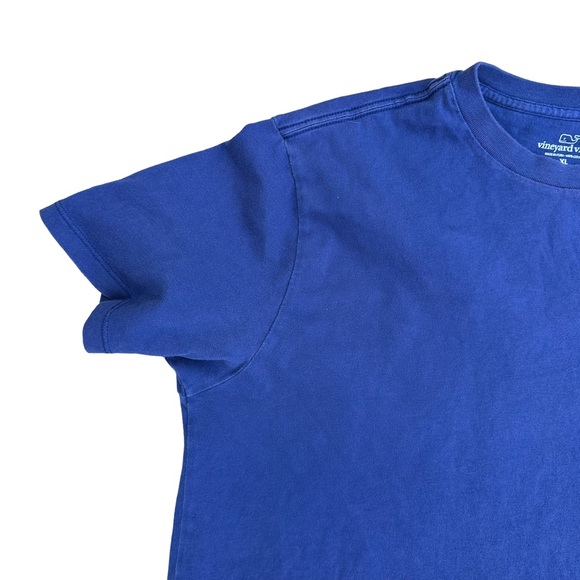 Vineyard Vines T Shirt Youth Short Sleeve Clover Preppy Blue Unisex Extr… - Picture 5 of 11